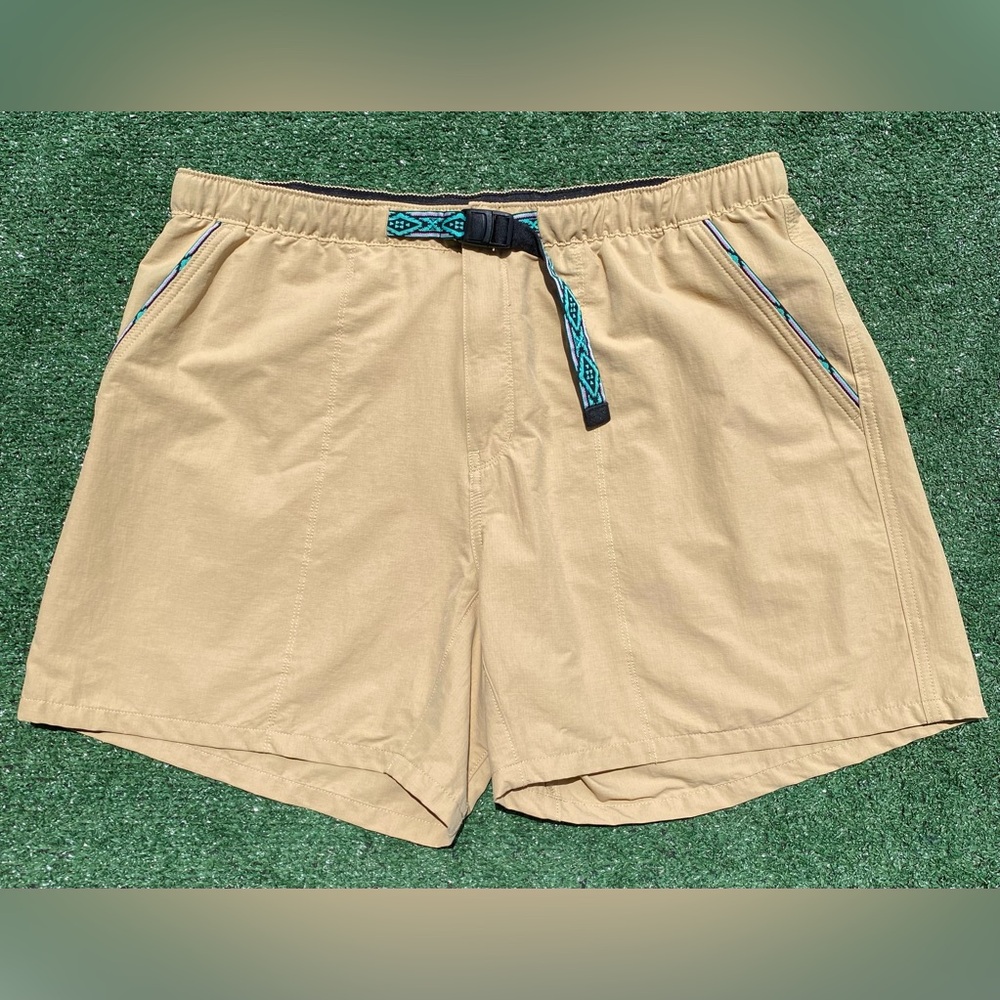 Chubbies The Granolas Retro Outdoor Khaki Belted Shorts Men’s Size 2XL
